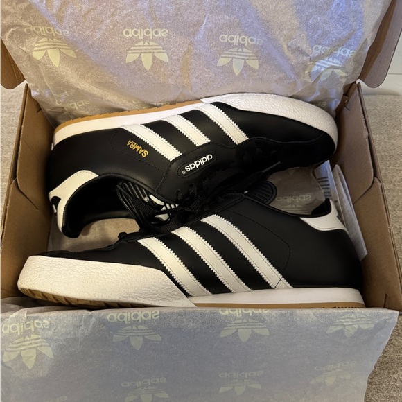 Adidas Samba Super Leather Sneakers - Picture 6 of 7